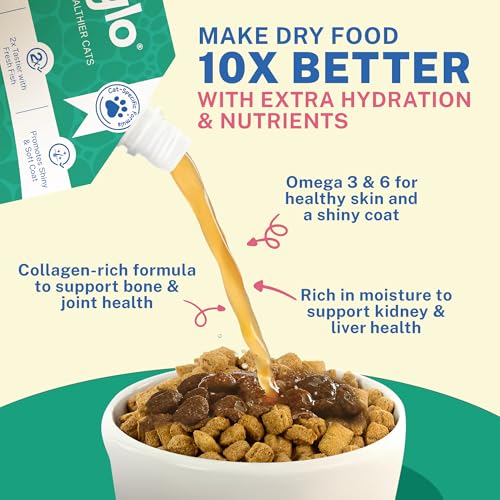Image of Smylo Summer Cooler, Hydration Rich Fish Bone Broth for Cats (100ml x 3 Packs) | Best with Dry Food | Rich in Collagen for Bones & Joints | Omega 3 & 6 for Shiny Fur & Coat | Cat Food Topper