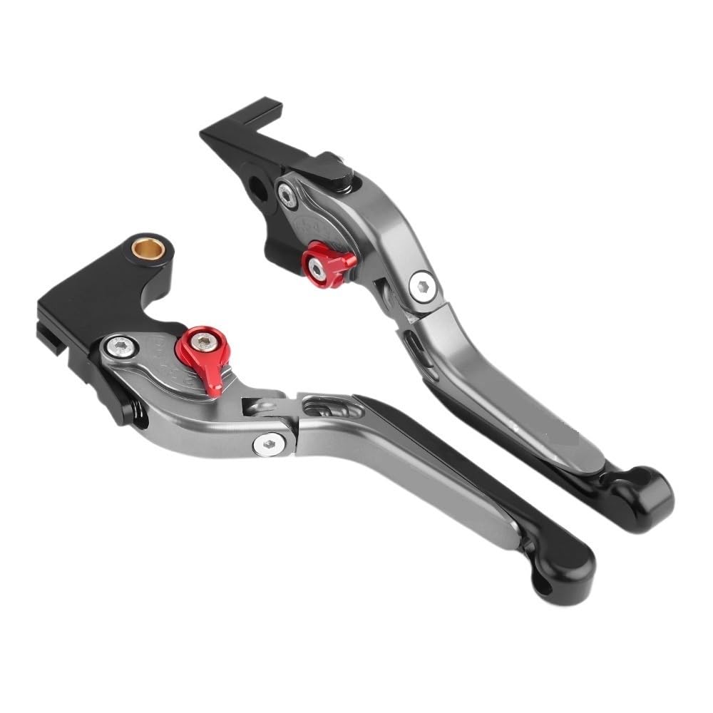 Pasuje do Suzuki GSX S950 GXS-S950 GSXS 950 2021 2022 CNC Dźwignie uchwytu Regulowana składana dźwignia hamulca i sprzęgła Motocykl(Titanium Black)