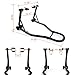 YITAMOTOR Universal Sport Bike Motorcycle Front & Rear Combo Wheel Lift Stand Swingarm Paddock Fork Stands Fits Yamaha Honda Kawasaki Ducati