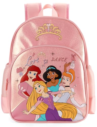 Disney Princess Girls Backpack TK Kindergarten Elementary Preschool Bookbag