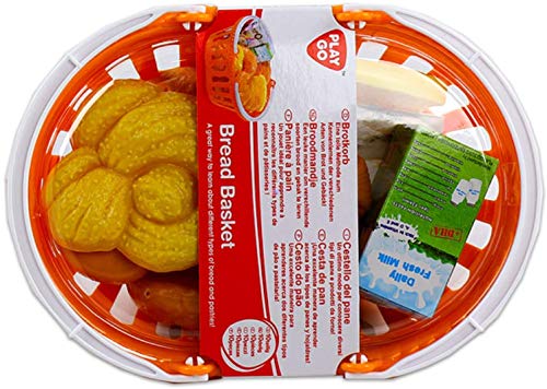 Bavaria Home Style Collection Einkaufskorb für Kinder mit Brot - Kinder Küchenspielzeug, Bäckerrei-Set Spielzeug… – Bild 4