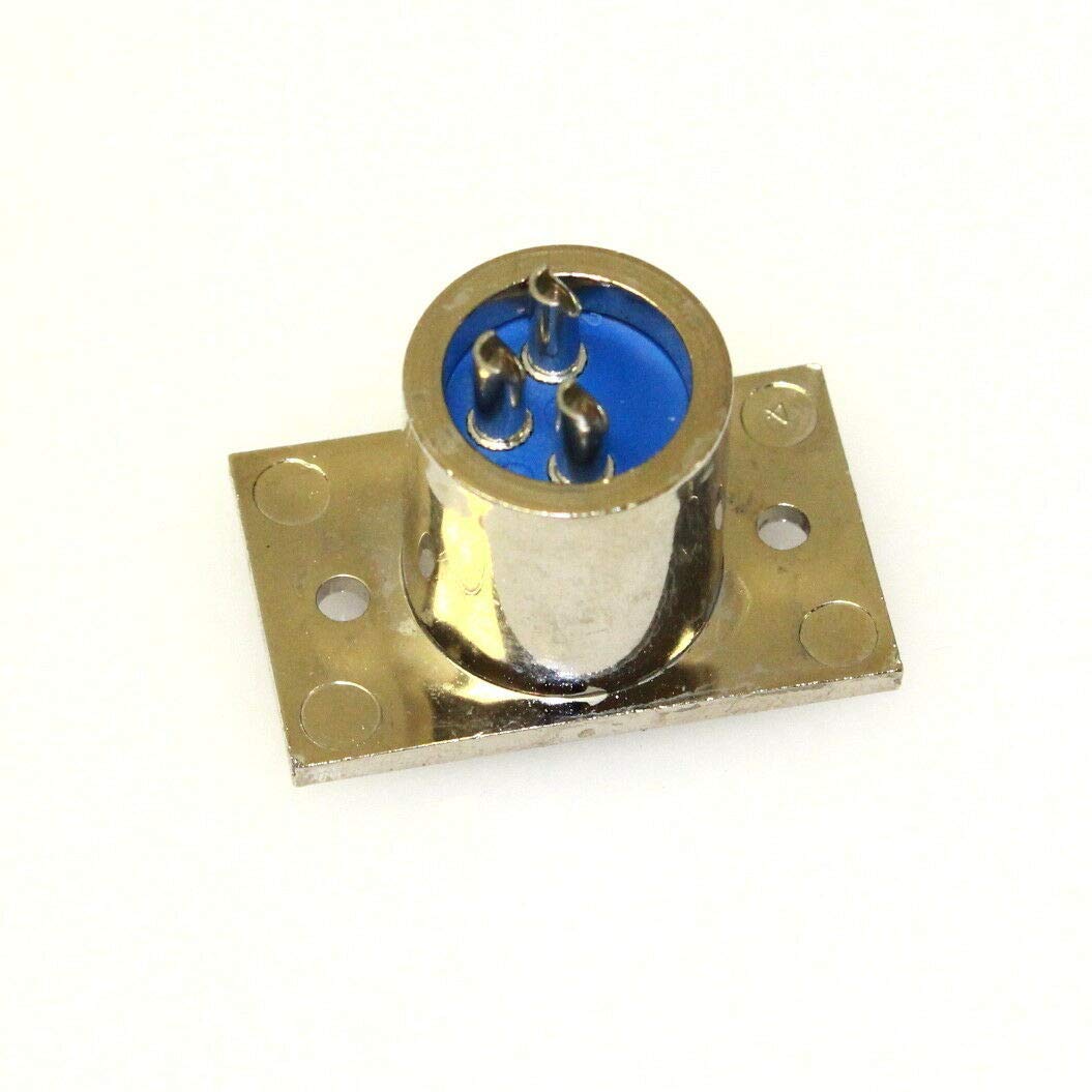 AMPHENOL 91-455 Male XLR Connector, Panel Mount Qty=5