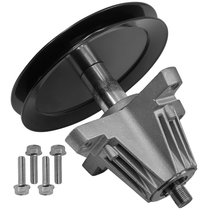 Amazon.com : Mower Deck Spindle with Pulley 618-04636, 618-04865
