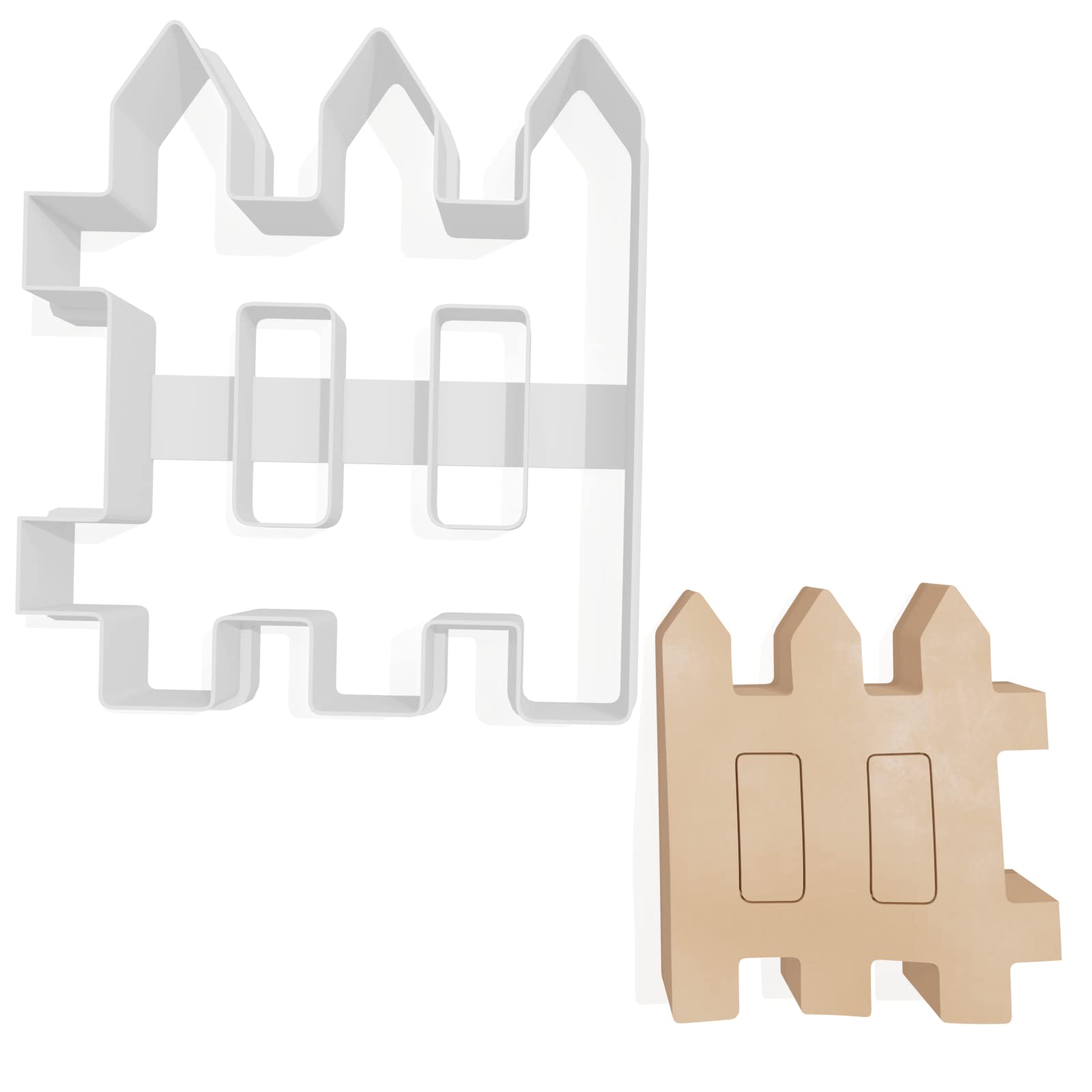 Fence Farm Cookie Cutter - 3 Sizes