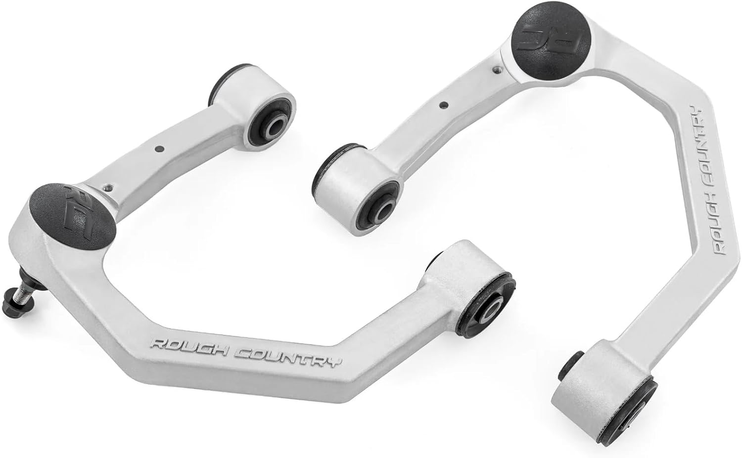 Rough Country Forged Aluminum Upper Control Arms for Toyota Tacoma (2024-2025) with 3.5" Lift, 2-Pack, Red
