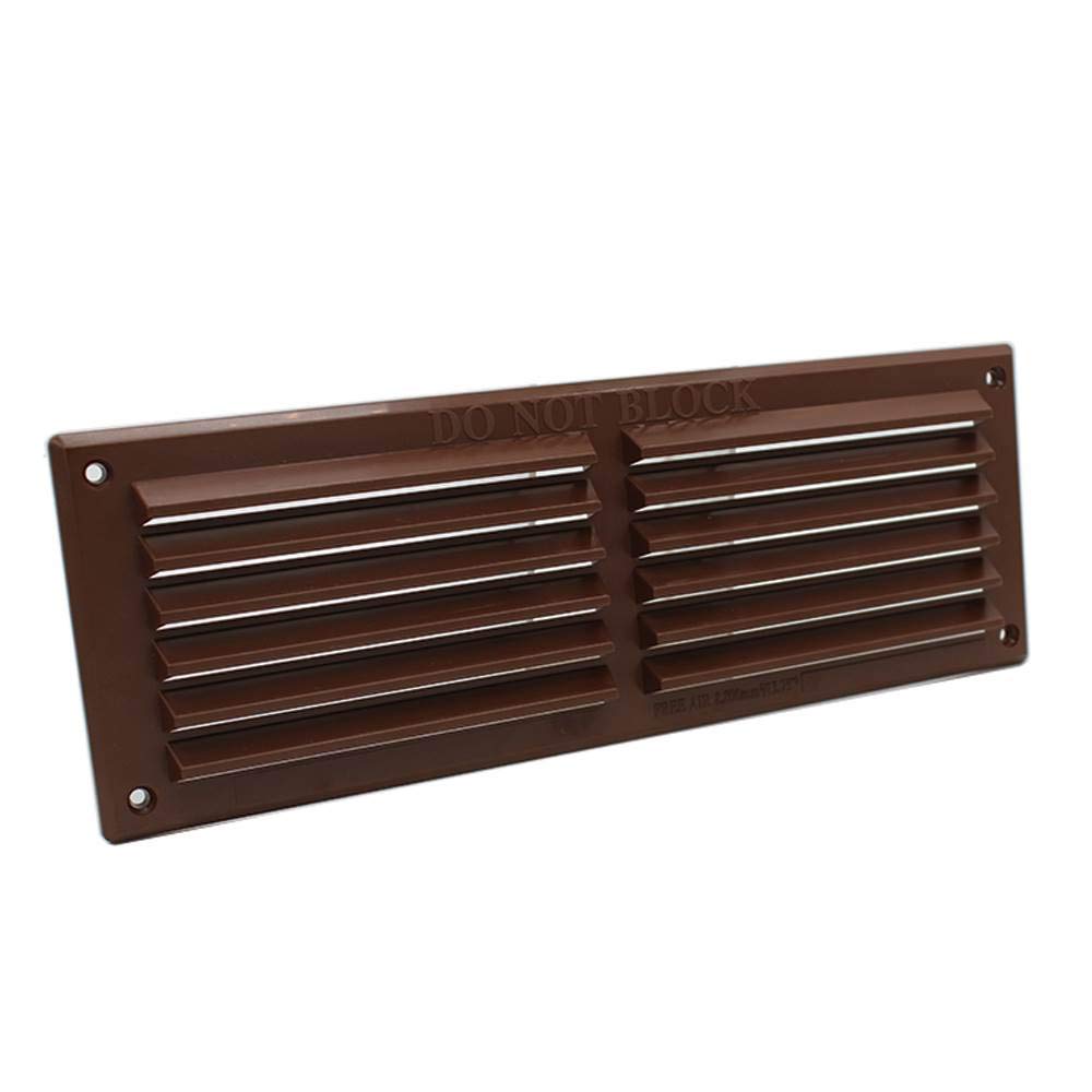 Rytons Brown 9X3 Louvre Ventilation Grille