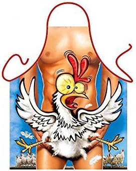 Chicken Love (Funny) - Sexy Kitchen Apron - 100% Polyester