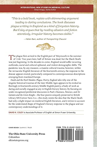 Death and the Pearl Maiden: Plague, Poetry, England (Interventions: New Studies in Medieval Culture) - Image 2