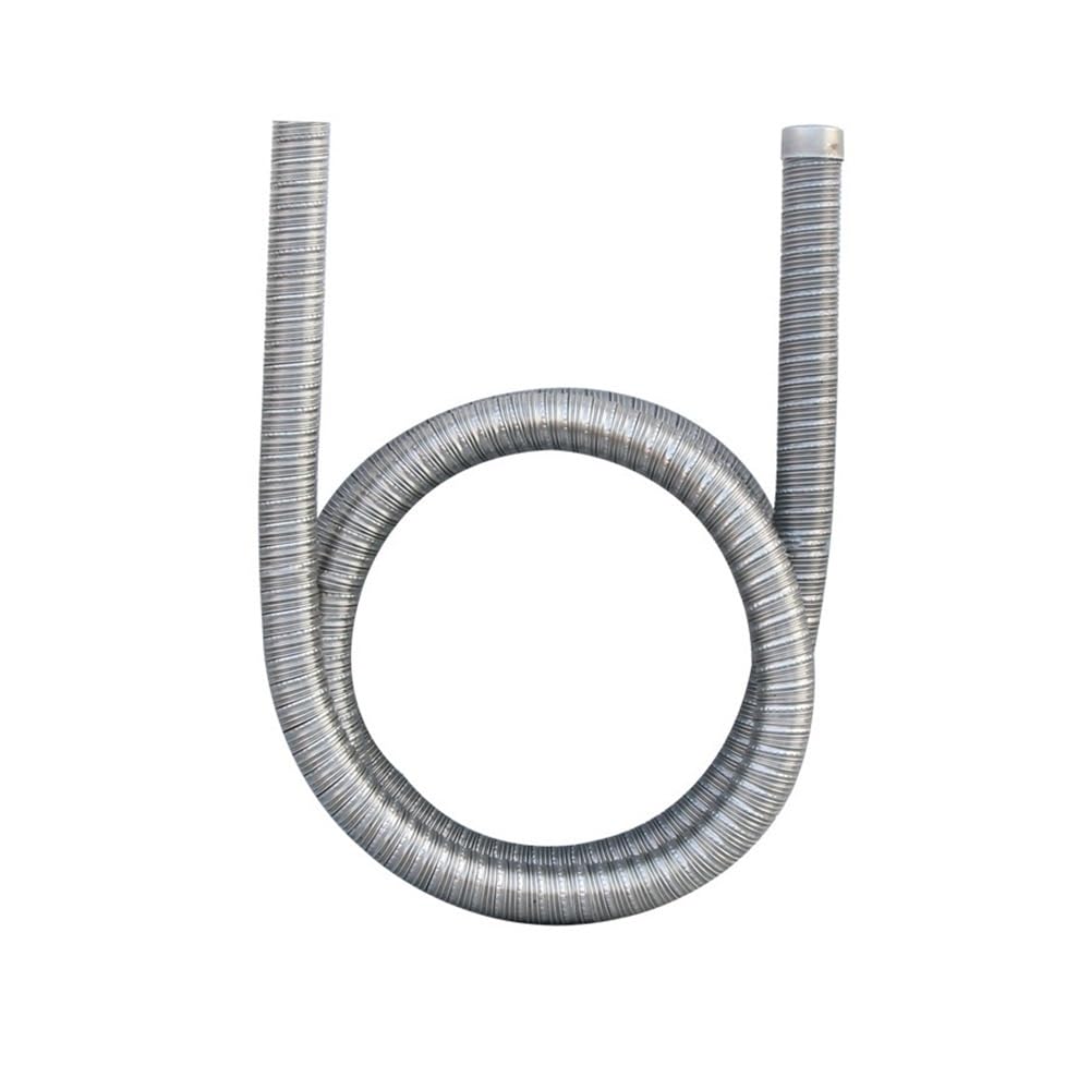 Tubo de Escape de Doble Capa, Accesorios de Calentador de estacionamiento de Acero Inoxidable, Tornillo de Rosca Fina, extensión de alargamiento, Tubo de Escape Engrosado(24-2mwithfirecap)