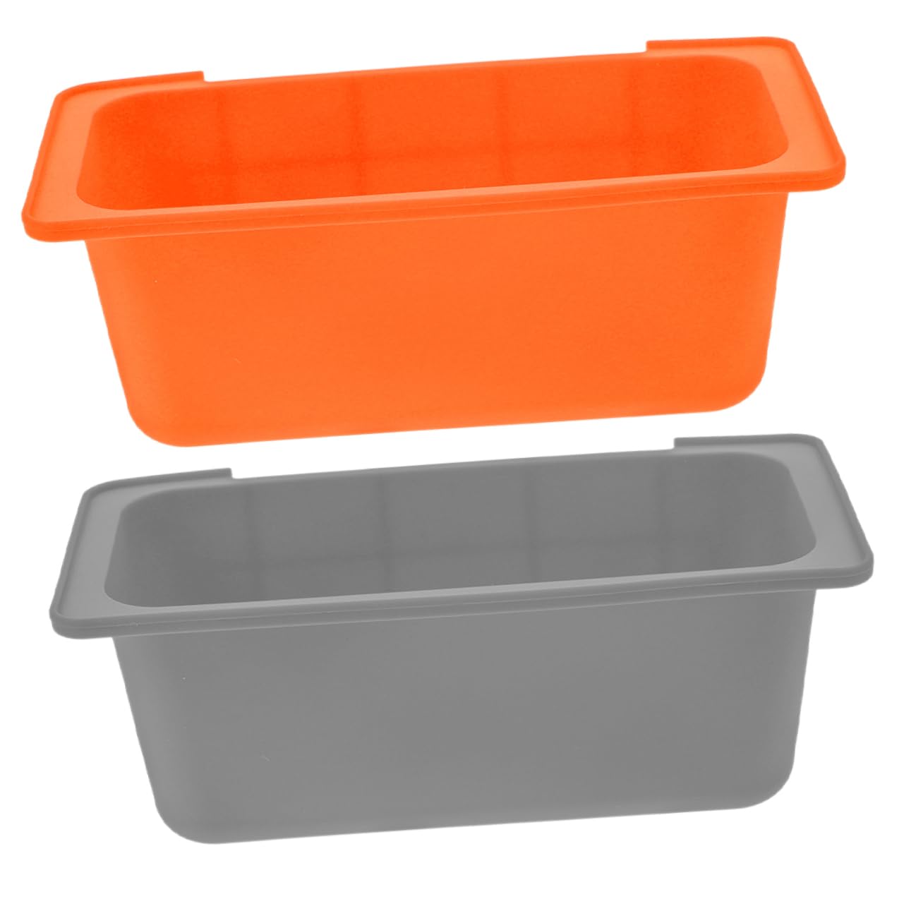 INOOMP 2pcs BBQ Grease Cup Liner Silicone Grease Trap for Grill Reusable Camping Accessory Heat Resistant Liner