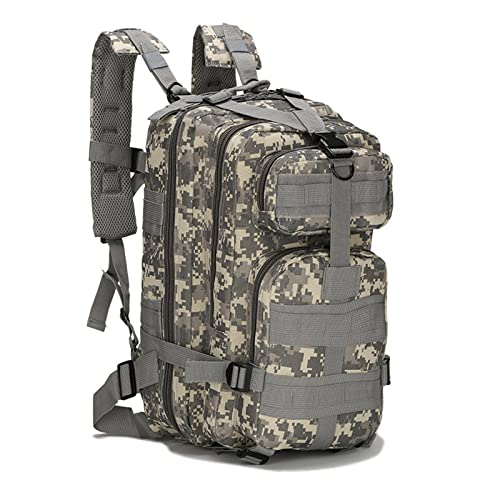 YunYunStrap Tactical Backpack for Men, 30L Small Outdoor Army Backpacks Military Rucksack Molle Bag for Sports Camping Hiking Trekking Fishing Hunting