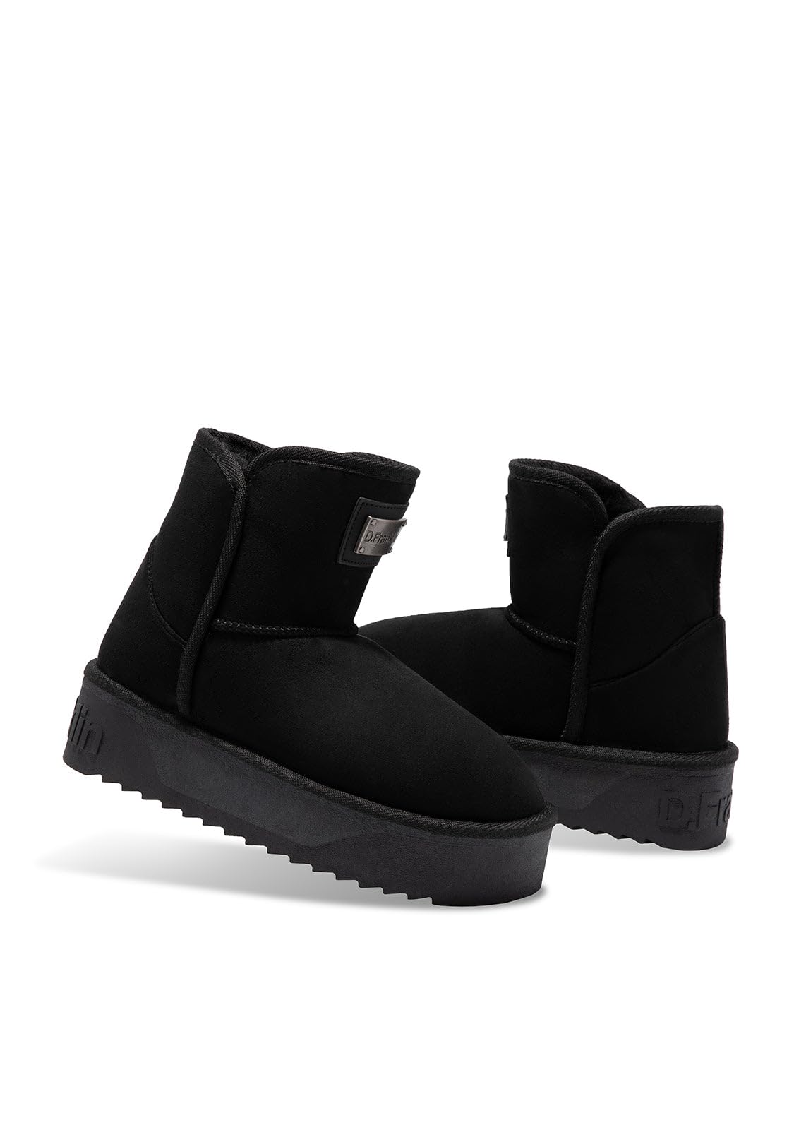 D.Franklin - Bottes Australiennes d'Hiver pour Femme avec Doublure en Fourrure - Nordic Trk