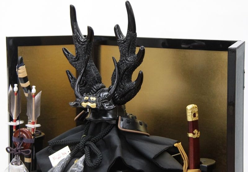 五月人形 兜 平飾り 10号 幅60cm（245to0385）雄山 本多忠勝 戦国 