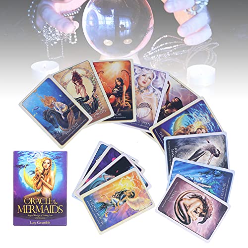 Nunafey Oracle Cards, Portable Exquisite Love Tarot Cards Romantisch für Enthusiasten für Tarotkarten Brettspiel für Anfänger Beginn Cover