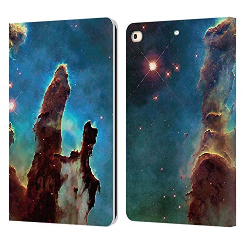Étui portefeuille en cuir iPad 9.7 Cosmo18 Piliers de la Nébuleuse élégant