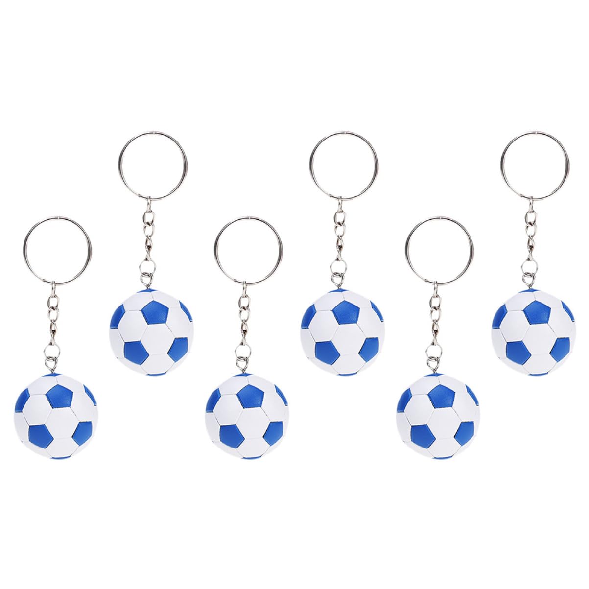 Toddmomy Fußball Schlüsselanhänger Robuste Anhänger Für Taschen Und Schlüssel Dekoration Für Partys Und Für Weiße Designs