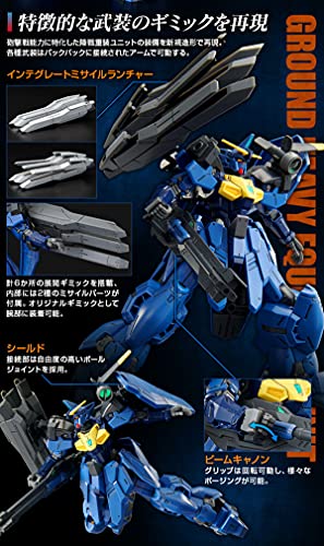 HG 1144 Ground Heavy Unit Expansion Parts para Gundam GEMINASS 02 miniatura 5