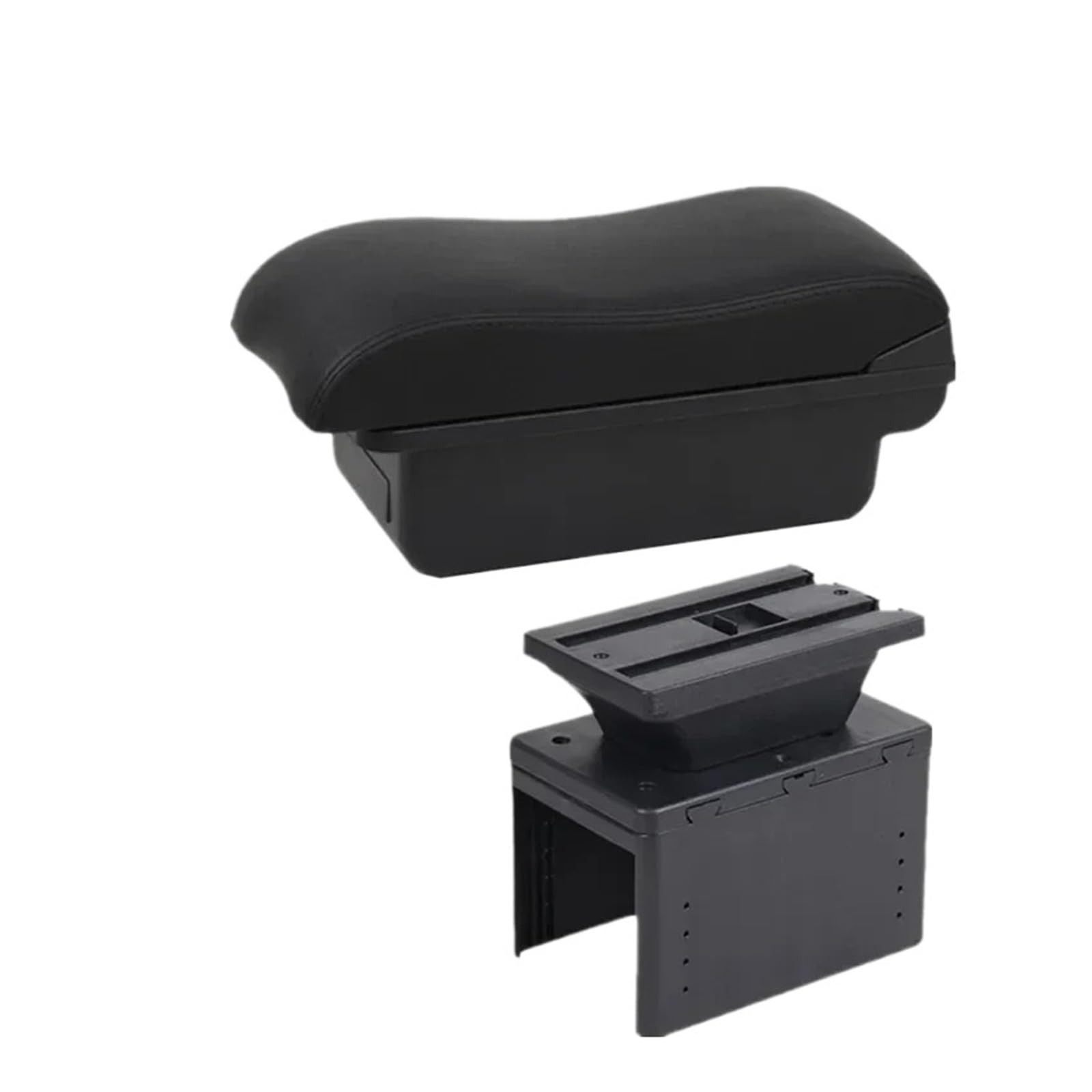 UDHQAJC For Fiesta MK8 Car Armrest Storage Box Retrofit Interior Accessories Car Centre Console Armrest Box
