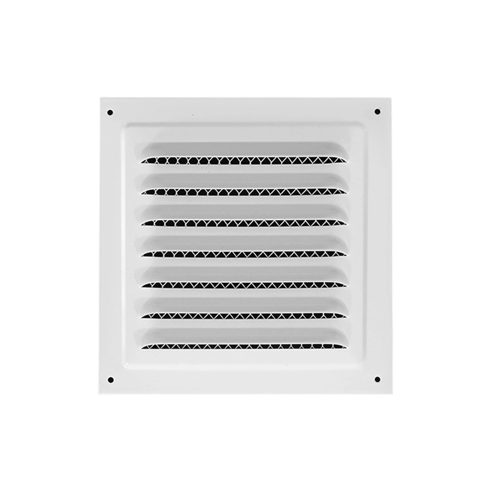 Hdoytxxm Multicolor Stainless Steel Soffit Vent Cover Louvered Grille Wall Flat Ducting Ventilation For Home Wall Ceiling Square Air Cover