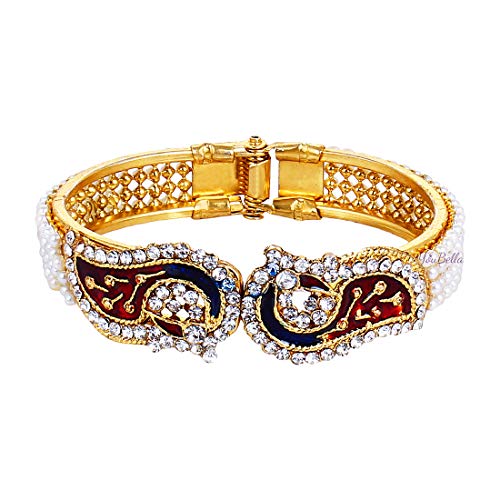 Traditional Plated Combo of 3 Bracelet Bangle Set (Style 2)