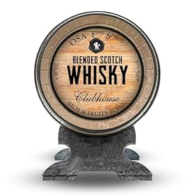 OSA Fine Spirits Clubhouse Blended Scotch Whisky, Barrel Edition | 40% ABV | 70cl | Rich Sweet, Spicy Flavours | Award-Winning Blended Scotch Whisky | Enjoy Neat or in Drinks | Barrel Whisky Gift – OSA Fine Spirits