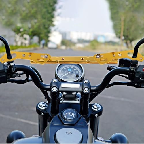 Accesorios multifuncionales para moto y extensor de manillar regulable de aluminio 6