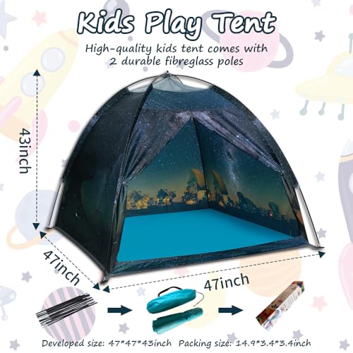 Mnagant AB-53 Kids Play Tent Imaginative Play Popup Tent Space World Tent For Kids Indoor/Outdoor Fun-Kids Galaxy Dome Tent Playhouse thumb #6