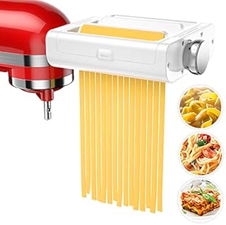 Pasta Maker Attachment for KitchenAid Stand Mixers -3 in 1 Set Pasta Attachments