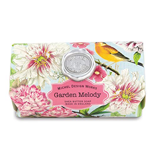 Michel Design Works Large Bath Soap Bar - Garden Melody