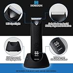 HORIZON Manscaper for Mens Hair Trimmer Best Body Men Waterproof Wet Dry Rechargeable Manscaping Groomer Below The Belt…
