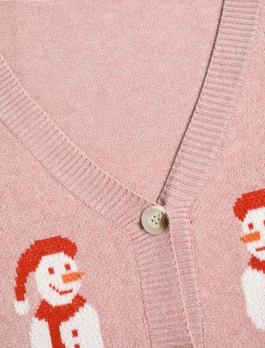 Image of ZAFUL Women's Striped Cardigan Button Up Open Front Knit Oversized Sweater