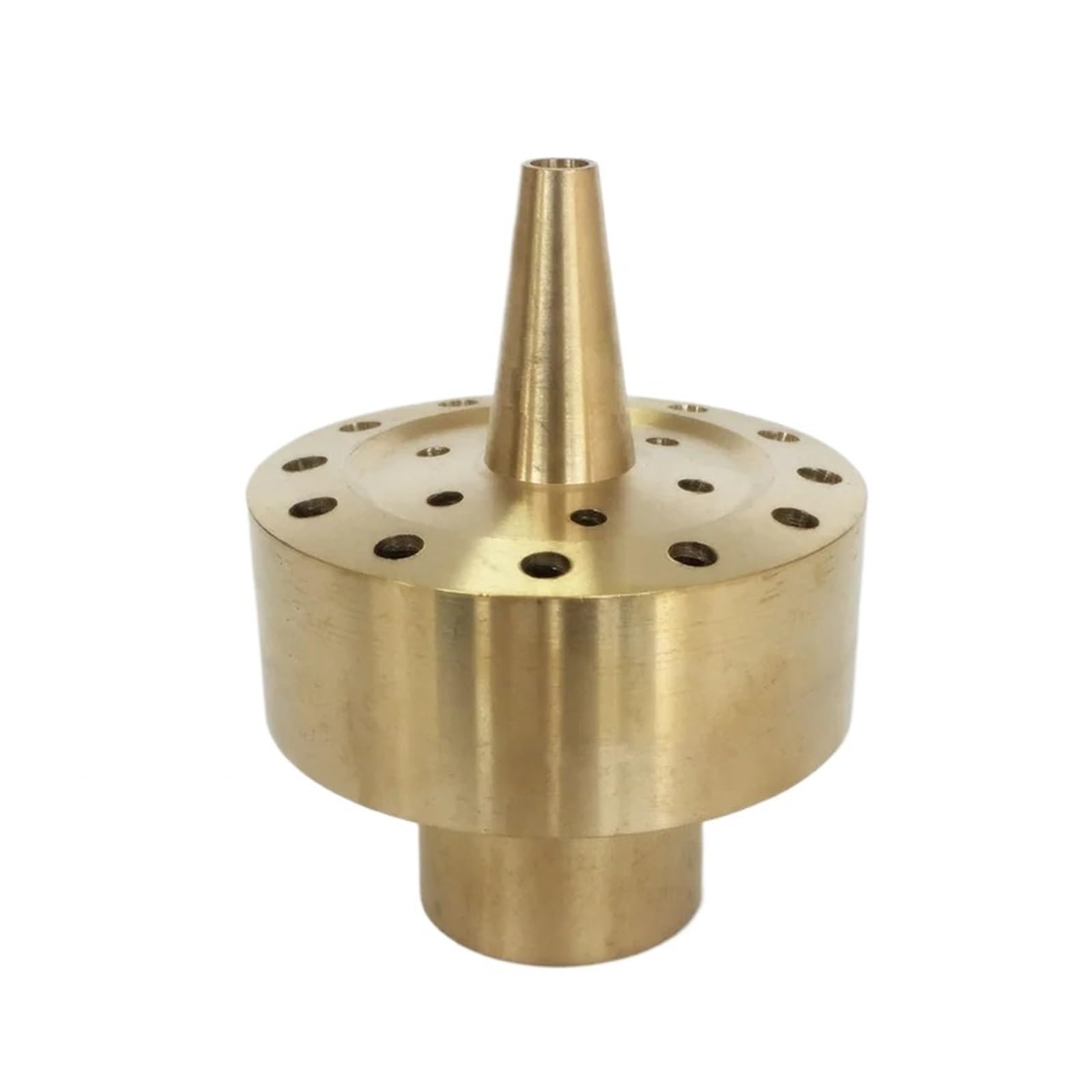 UALXPAO Fountain Nozzle 1/2" 3/4" 1" Column Fireworks Fountain Head Nozzles Landscape Spray for Pond Swimming Pools(1 (Brass))