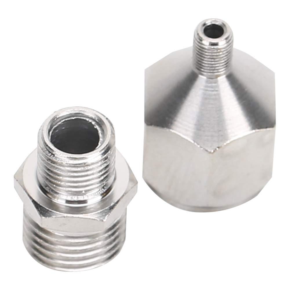 【𝐑𝐞𝐠𝐚𝐥𝐨 𝐝𝐢 𝐍𝐚𝐭𝐚𝐥𝐞】 Adattatore per compressore d'Aria Professionale, Kit Adattatore per aerografo Adattatore per Tubo dell'aerografo, 1 / 8in 1 / 4in BSP per la Riparazione del Tubo dell'