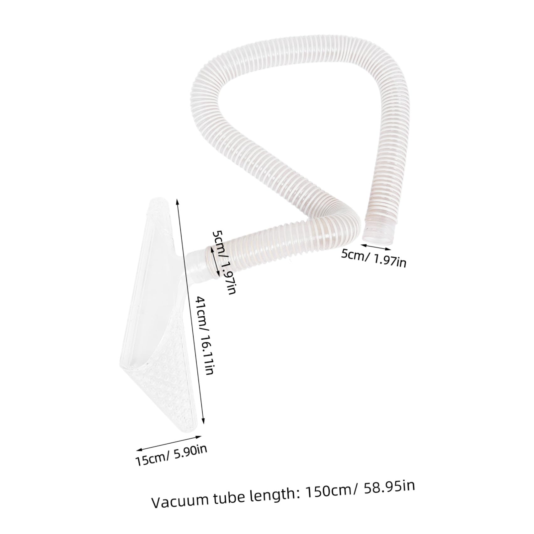Kit de Recolección de Polvo para Corte de Madera, Pvc 1, 5m 50mm