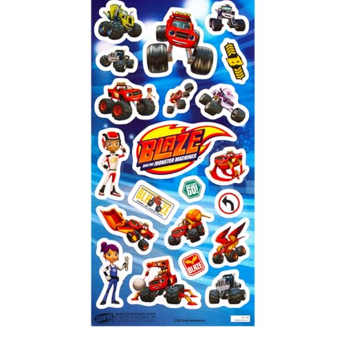 Blaze and The Monster Machines Coloring and Activity Book with Mini Cars Coloring Book with Stickers (Blaze Party Supplies)