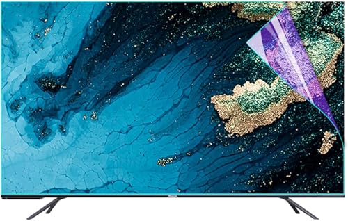 Protector De Pantalla De Tv Con Filtro Antirreflejo Mate, Antirayaduras Y Antihuellas Para Pantallas Lcd, Led, Oled 4K, Qled Hdtv Y Curvas (A, 32 Pulgadas, 698 X 392 Mm),A-60 Inches1327x749mm