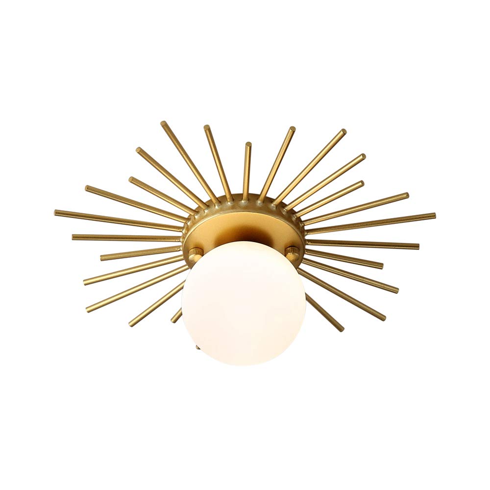 CraftThink Ceiling Light, Minimalism Spherical Flush Mount