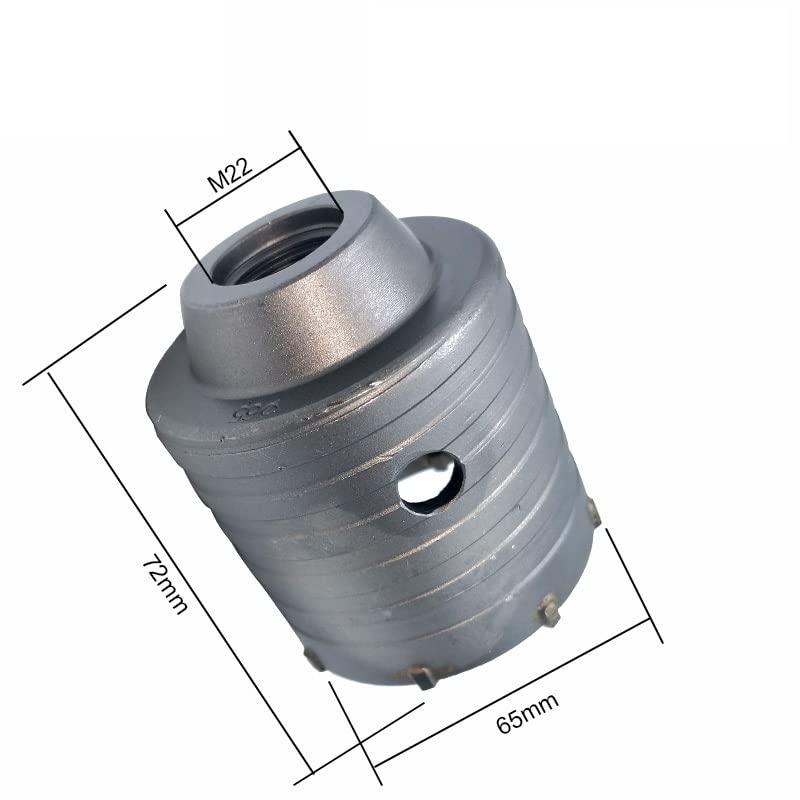 1 zestaw SDS PLUS 65mm betonowa otwornica elektryczna wydrążony rdzeń wiertła Shank 110mm cementowa ściana z kamienia klimatyzator ze stopu