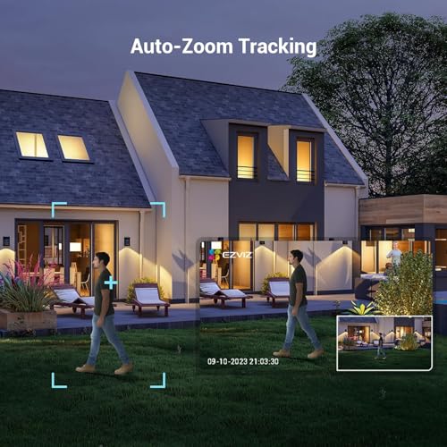 EZVIZ-Telecamera-Wi-Fi-Esterno-3K-Telecamera-Motorizzata-per-Esterni-con-Copertura-a-360-Visione-Notturna-a-Colori-Rilevamento-di-PersoneVeicoli-Tracciamento-Zoom-Auto-AlexaGoogle-C8c-5MP