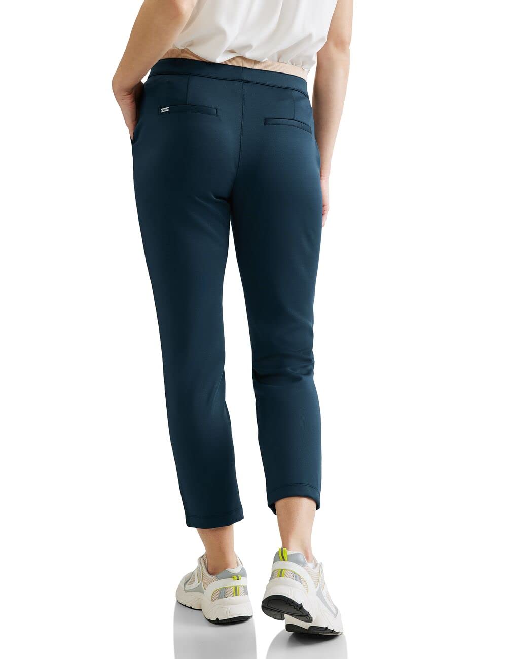 Street One Damen Loose Fit Hose mit Stretch