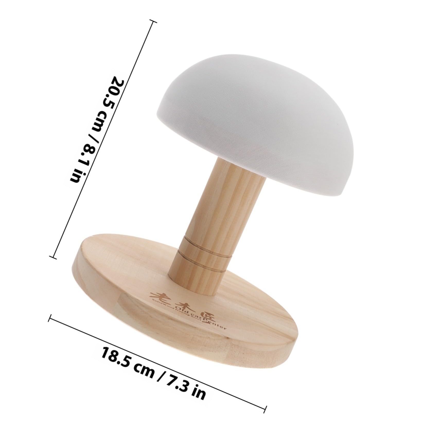 TOYANDONA Tavola da Stiro in Legno Supporto Stabile e Piastra Calda Stabile per Camicie e Collo, per Lavanderia in Appartamento, Colore Casuale