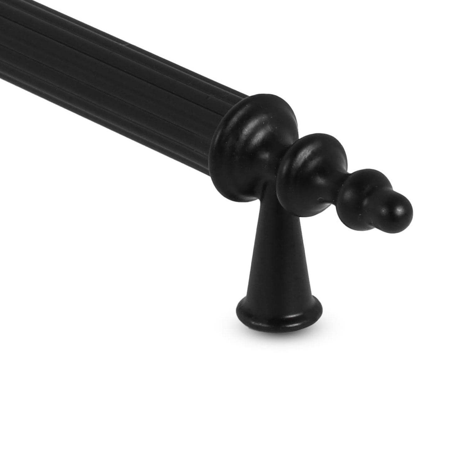 20 ADET (SERT PLASTİK) Polavit 96 Mm Siyah Mobilya Mutfak Çekmece Dolap Dolabı Kulpu Kulbu Kulpları
