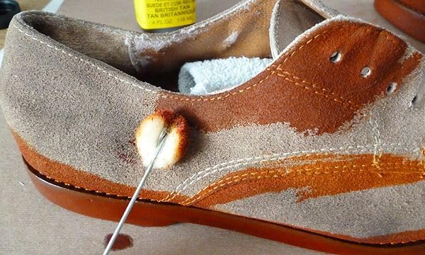 Leather Shoe Dye White Colour 1