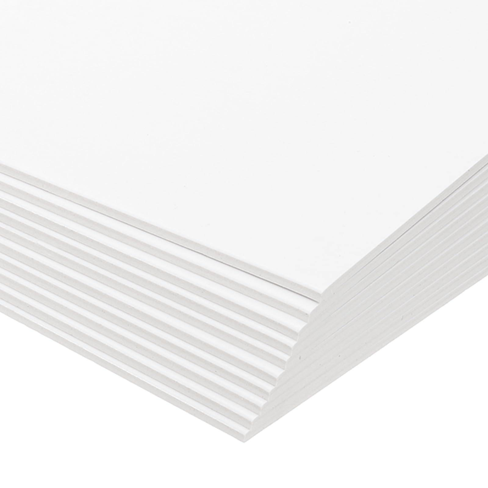 PATIKIL 12x8x0.1" Chipboard Sheets, 10Pcs 100PT Thick Book Board Binders Board Sturdy Bookbinding Supplies for Book Binding Cover White - Image 3