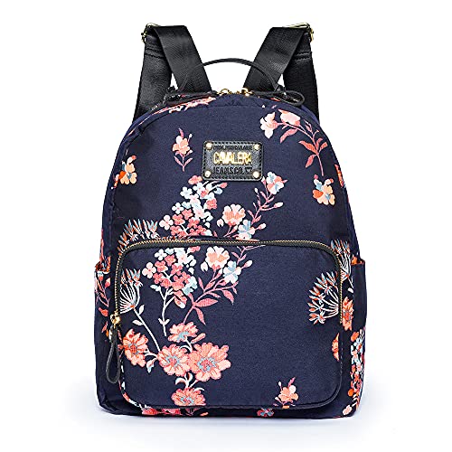 Mochila Cavalera Sioux Jacquard Flores Estampada Feminina