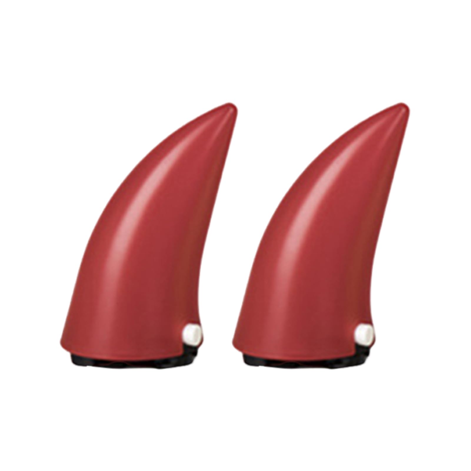 Qinlenyan 2Pcs Motorcycle Helmet Horns Cool Helmet Ears Helmet Decoration for Night Riding Safety,Devil Horns for Helmet with LED Lights,Helmet