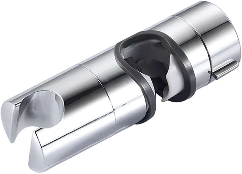 SHOWAY Replacement Hand Shower Bracket for Slide Bar 18-25MM Adjustable Rail Shower Head Holder, Chrome Finished