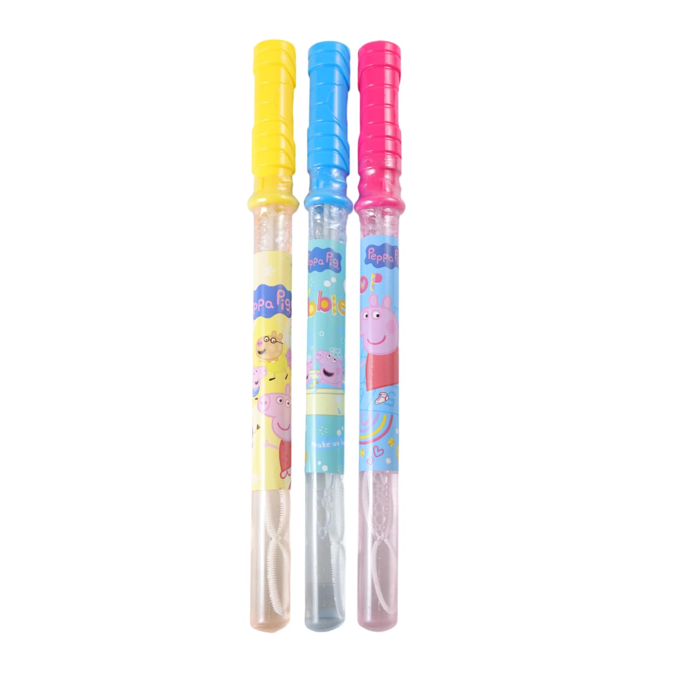 Genie's Toy Bus - Peppa Pig Bubble Wands, Pack of 3 Bubble Sticks for Kids Above 3 Years, Magical Bubble Wand Toy for Kids, Bubble Sticks for Endless Joy & Fun Bubble Solution.-image-42