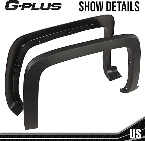 Vista 83 de G-PLUS Guardabarros compatibles con Chevy Silverado GMC Sierra 1500 2500 3500 y HD (modelos clásicos 07) solo se ajustan a Fleetside 78.0