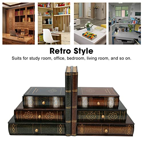 Serre-Livres Décoratifs Rétro Idée Cadeau Idéale Bibliophile - 7